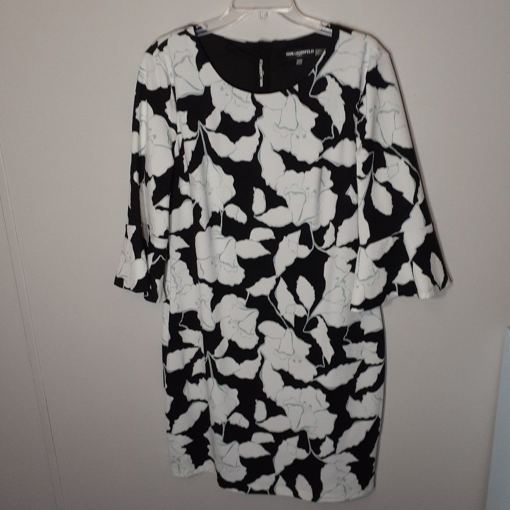 Karl Lagerfeld Floral Dress Size 14